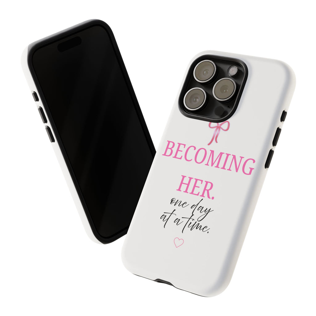 Becoming Her Phone Case