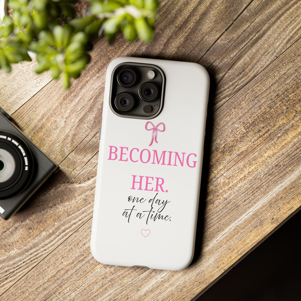 Becoming Her Phone Case