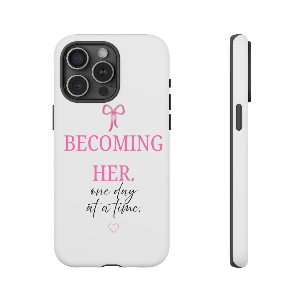 Becoming Her Phone Case