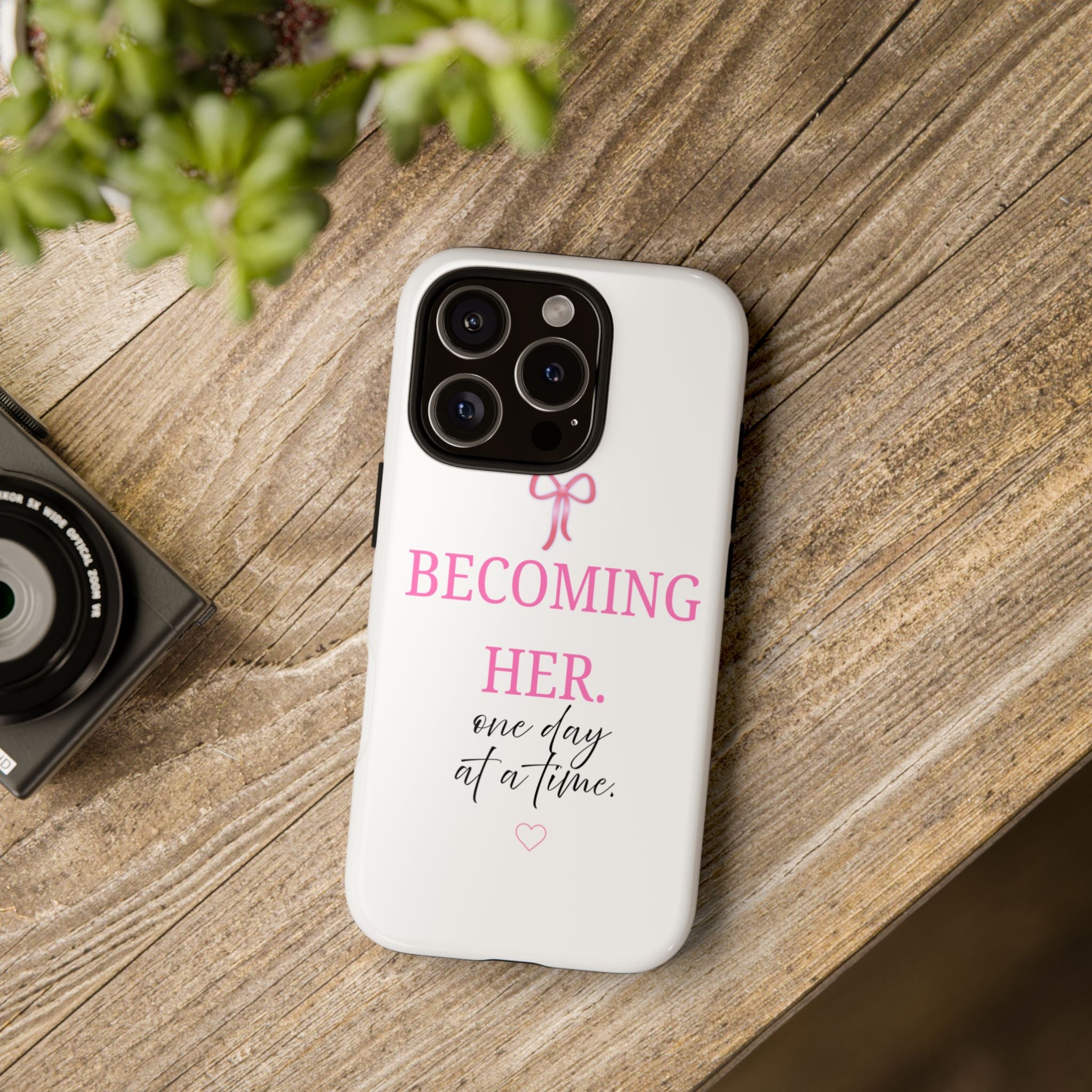 Becoming Her Phone Case