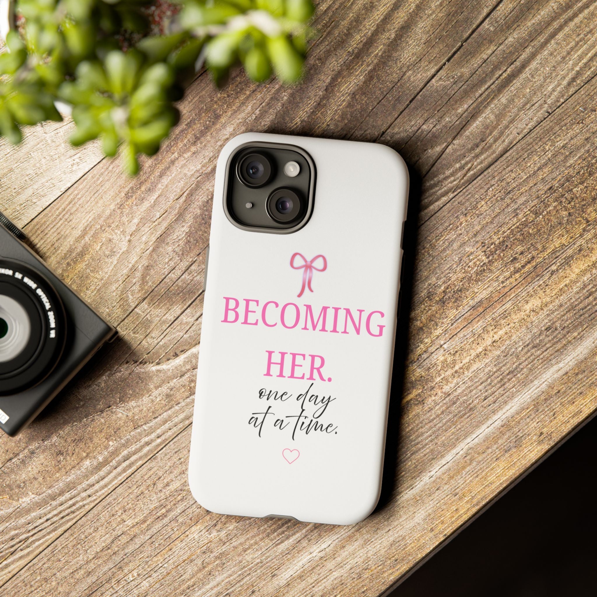 Becoming Her Phone Case