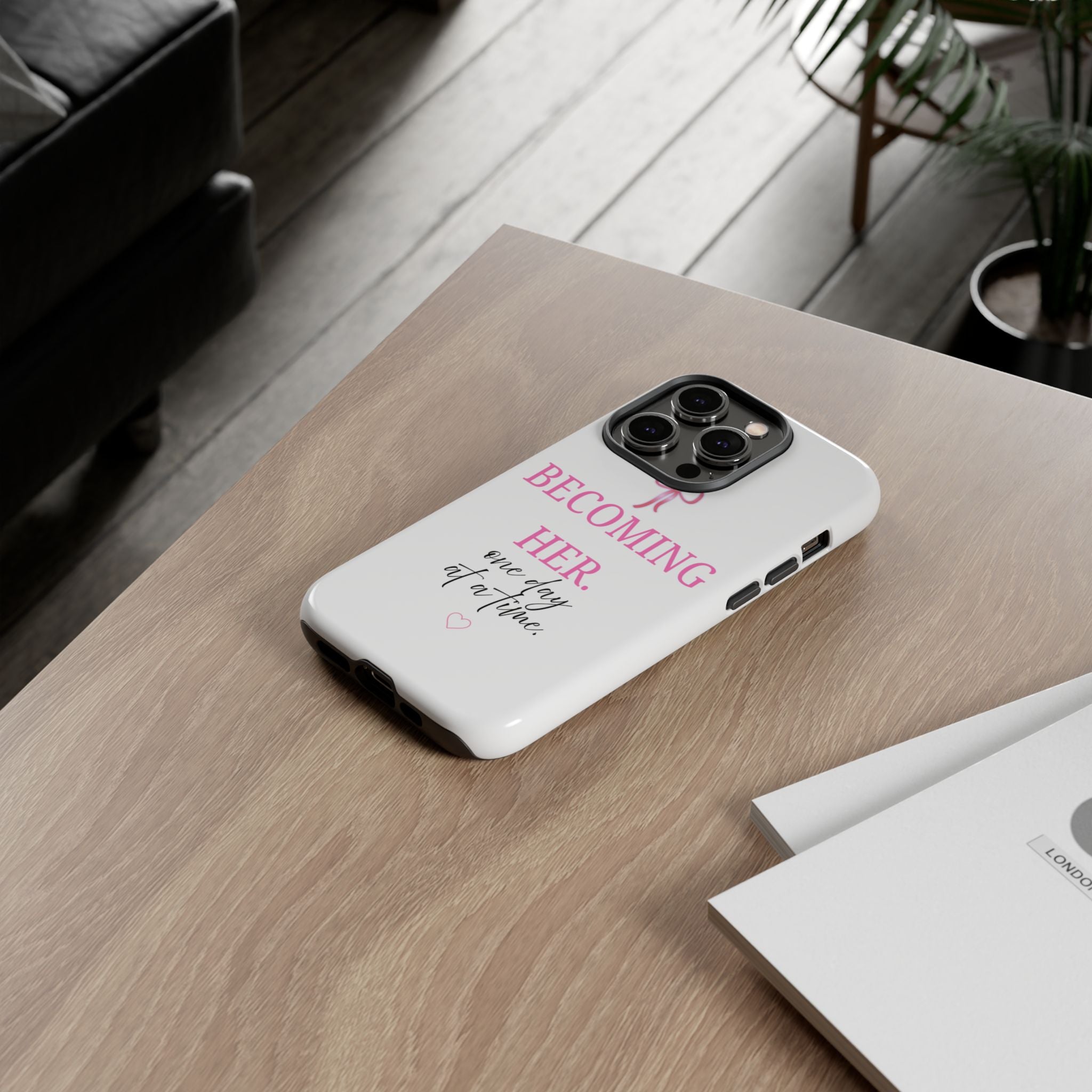 Becoming Her Phone Case