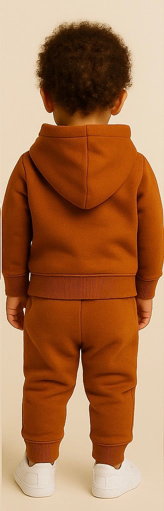 INFANT LUXE LOUNGE SET - BURNT ORANGE (PRE-ORDER)