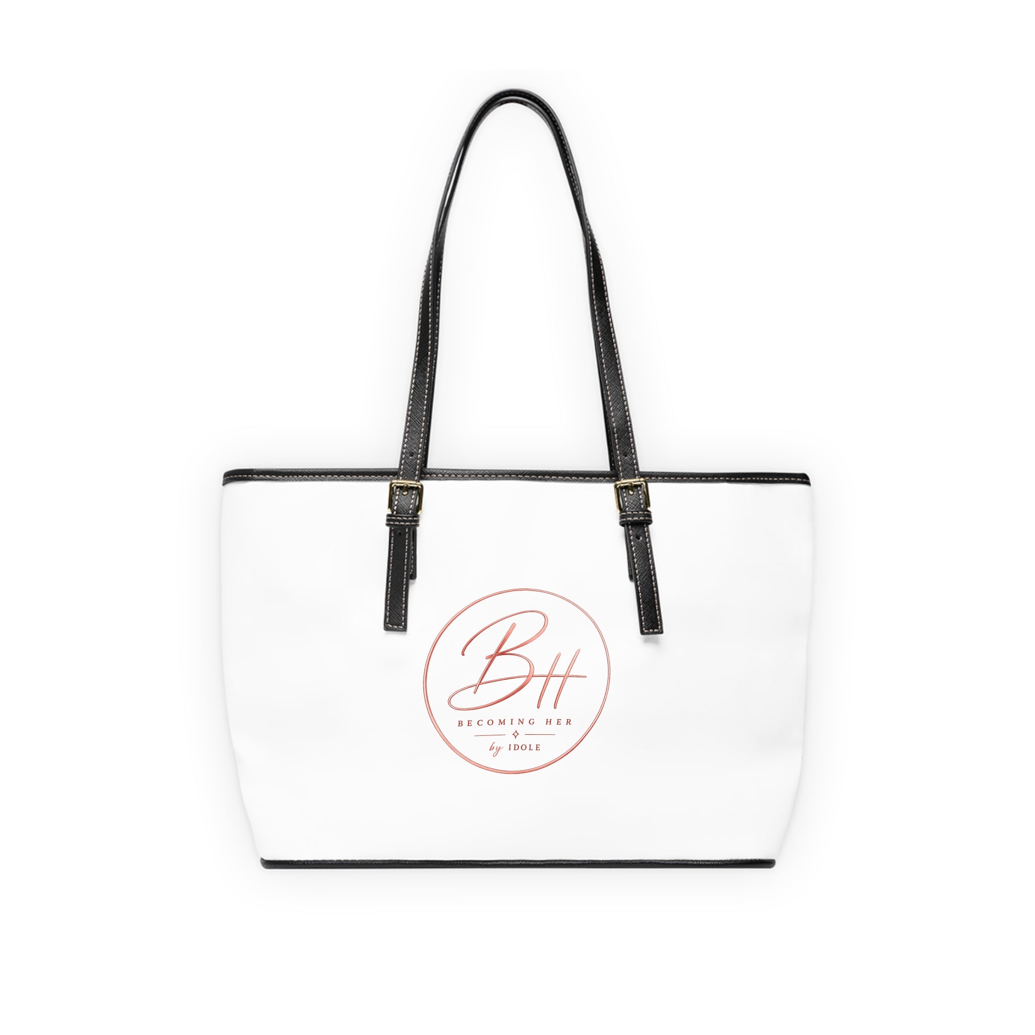 Becoming HER PU Leather Tote Bag