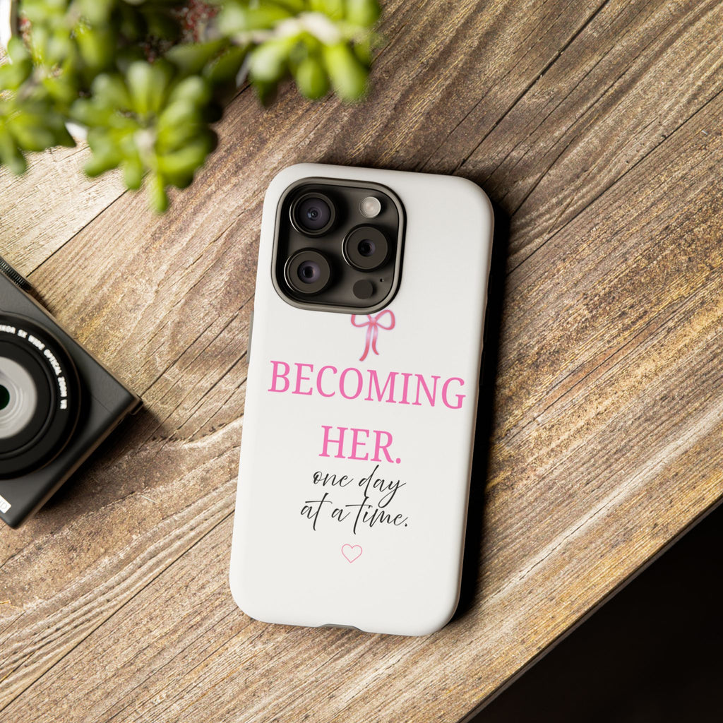 Becoming Her Phone Case