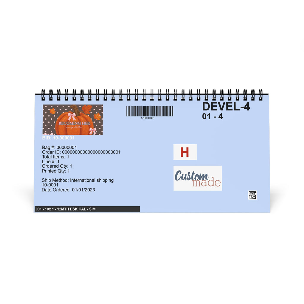Becoming Her Fall Desktop Calendar