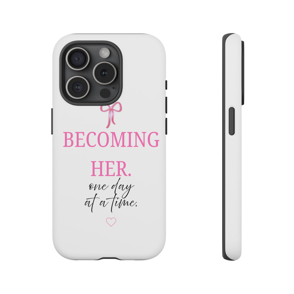 Becoming Her Phone Case