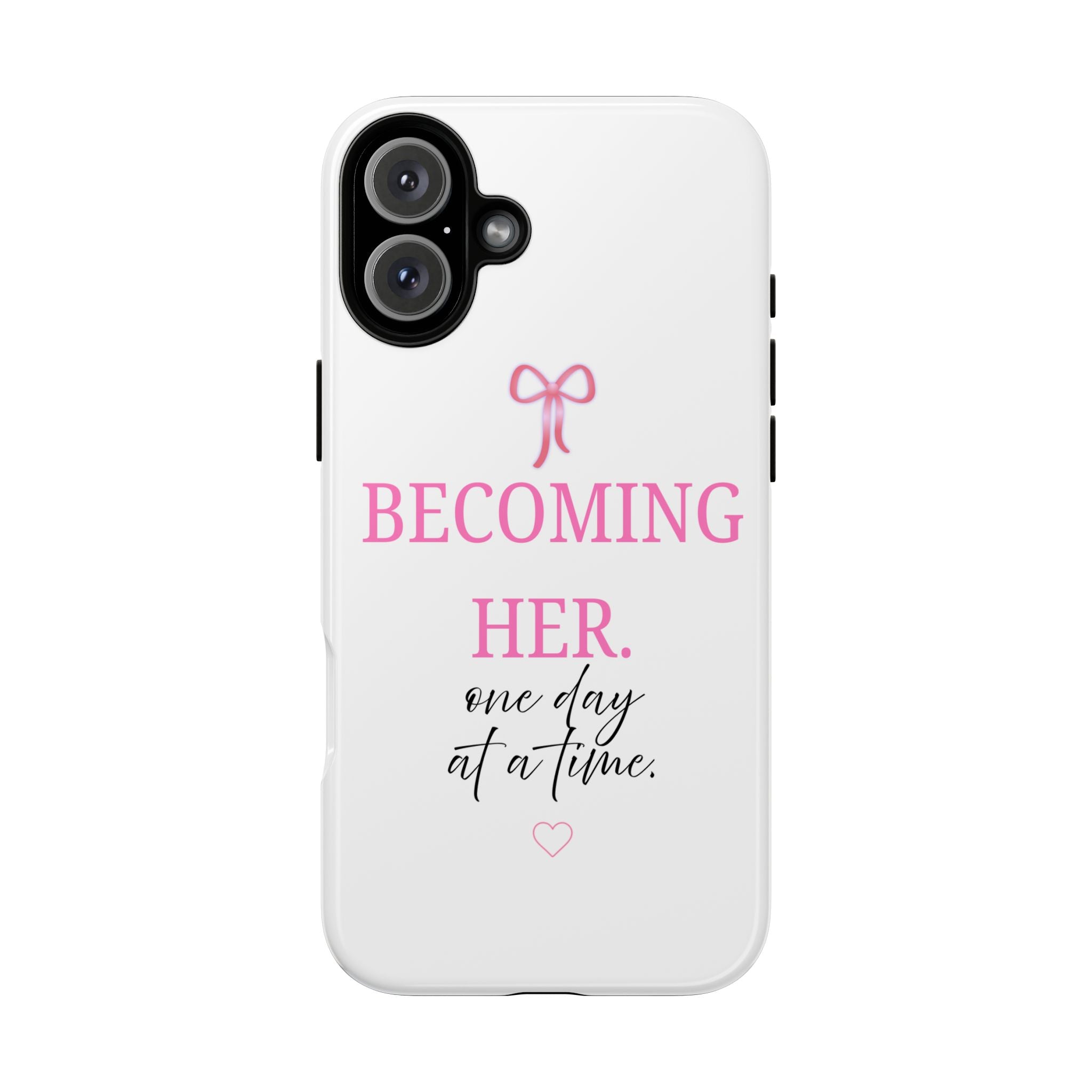 Becoming Her Phone Case