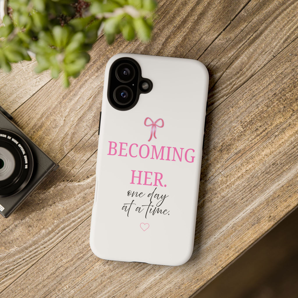 Becoming Her Phone Case