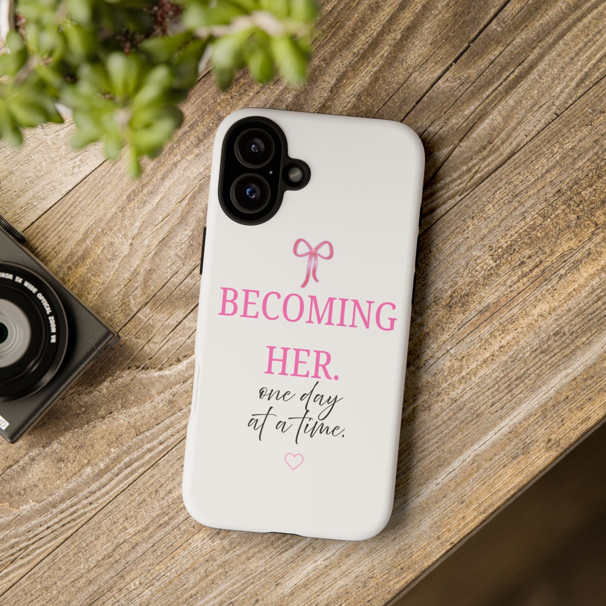 Becoming Her Phone Case