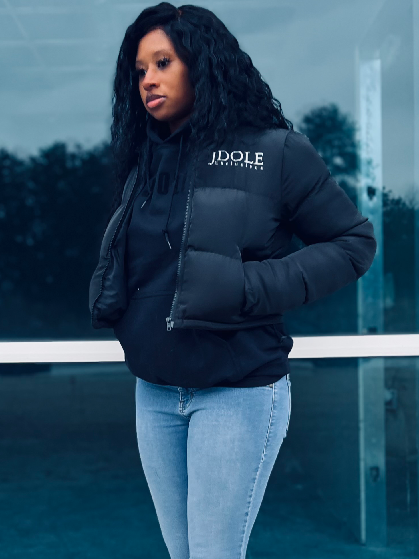 Cropped Puffer Jacket