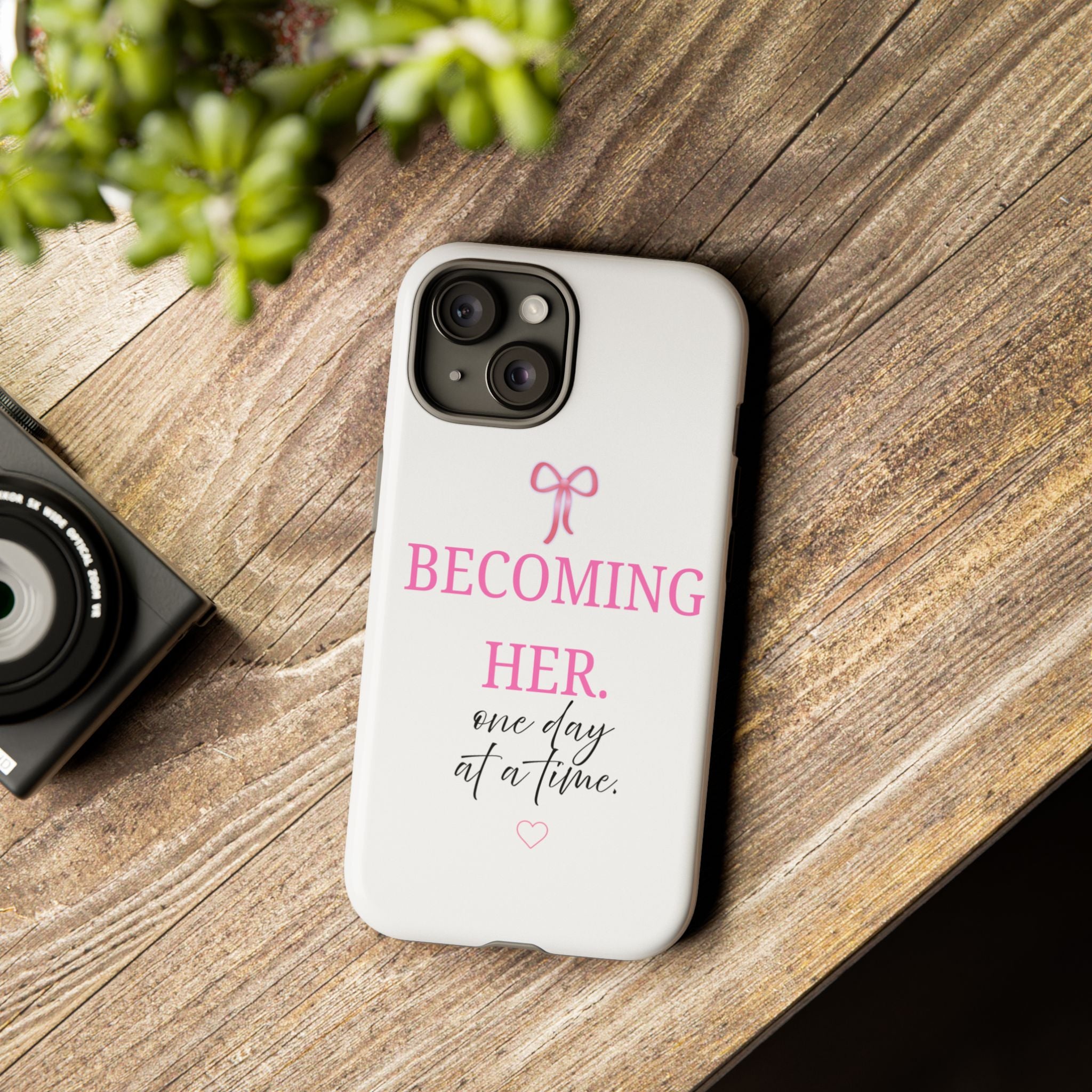 Becoming Her Phone Case
