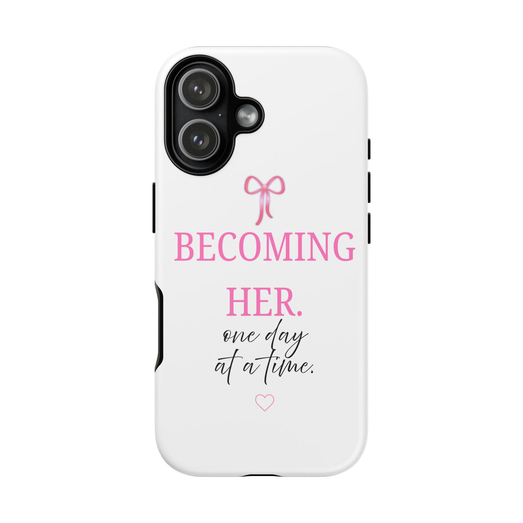 Becoming Her Phone Case