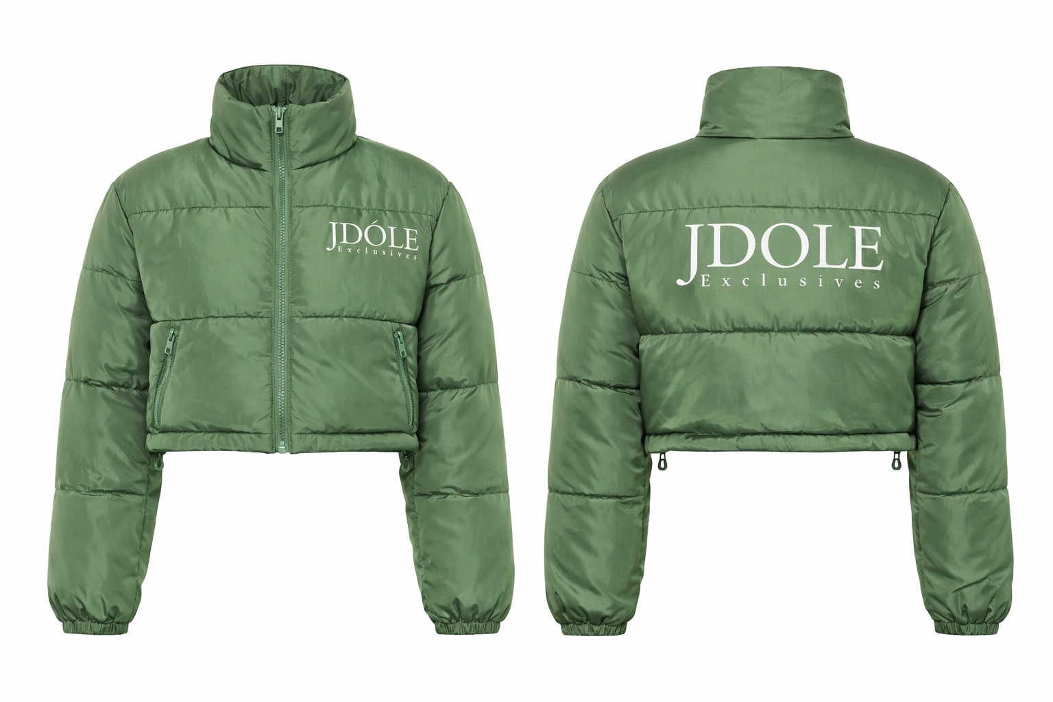 Cropped Puffer Jacket